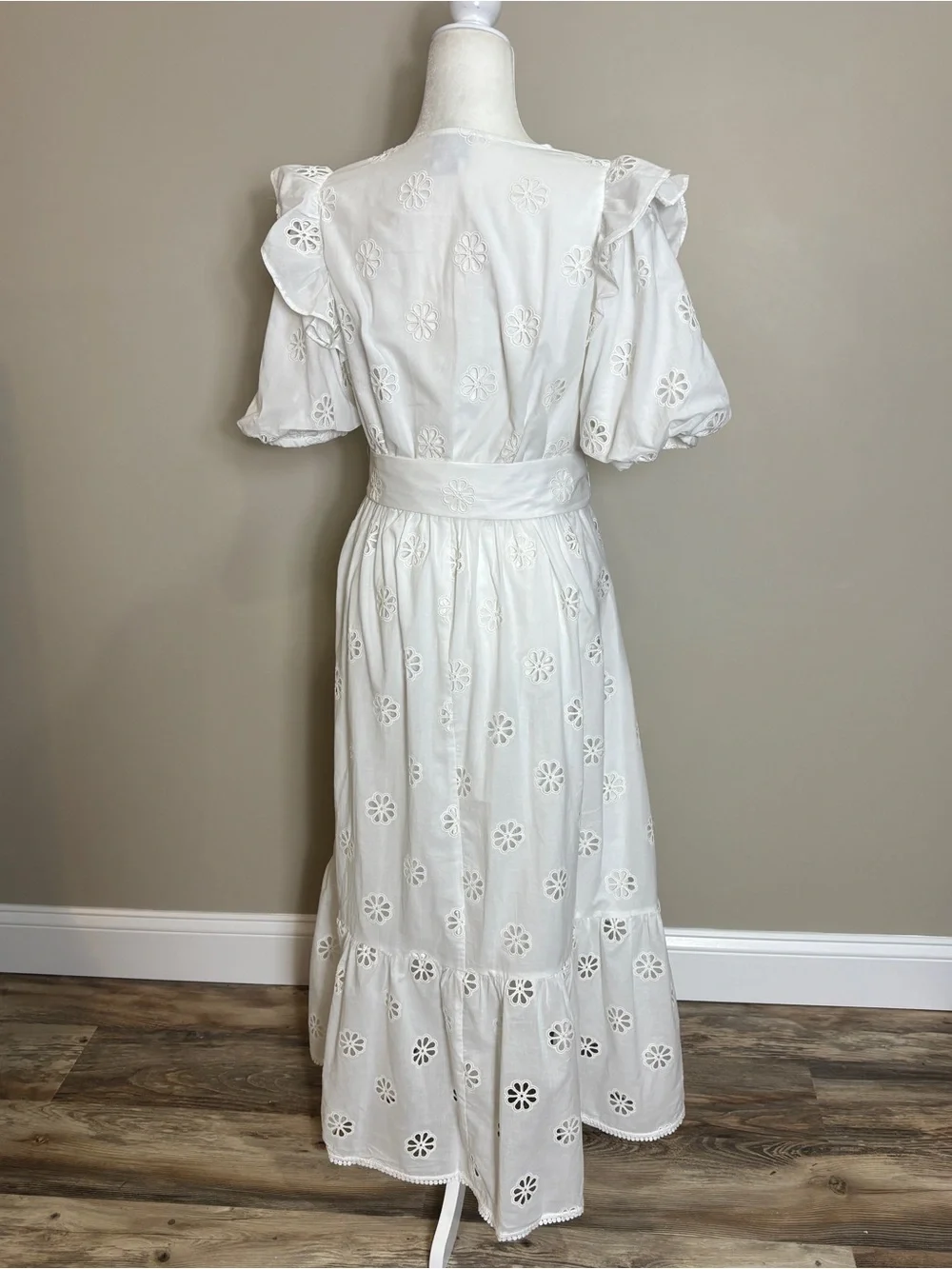 Kate Spade New York Spade Clover Eyelet Dress.